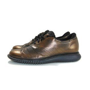 Cole Haan Bronze Metallic Black 2.Zerogrand Oxford